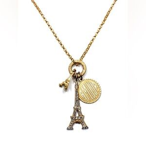CATHERINE POPESCO FRANCE 3 Charms Necklace